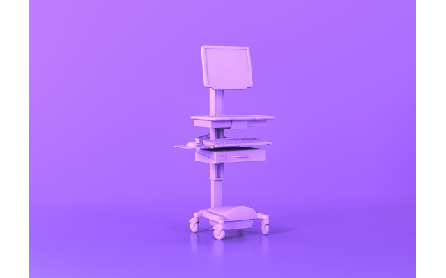 Chariot de soins informatique Dispensing Cart : entièrement personnalisable